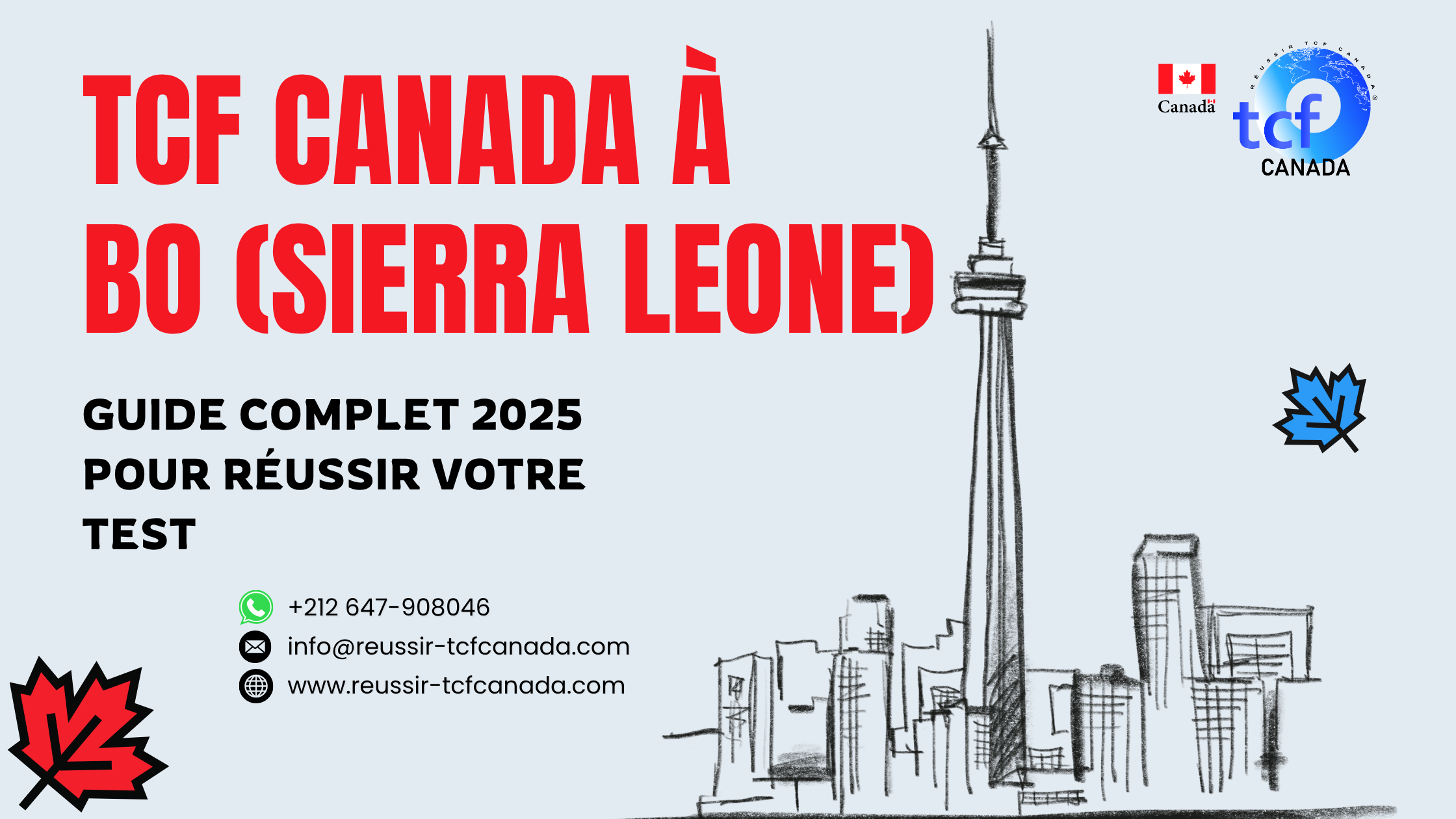 TCF Canada à Bo : centres, préparation en ligne, Packs Nabil et conseils pour réussir votre examen en 2025