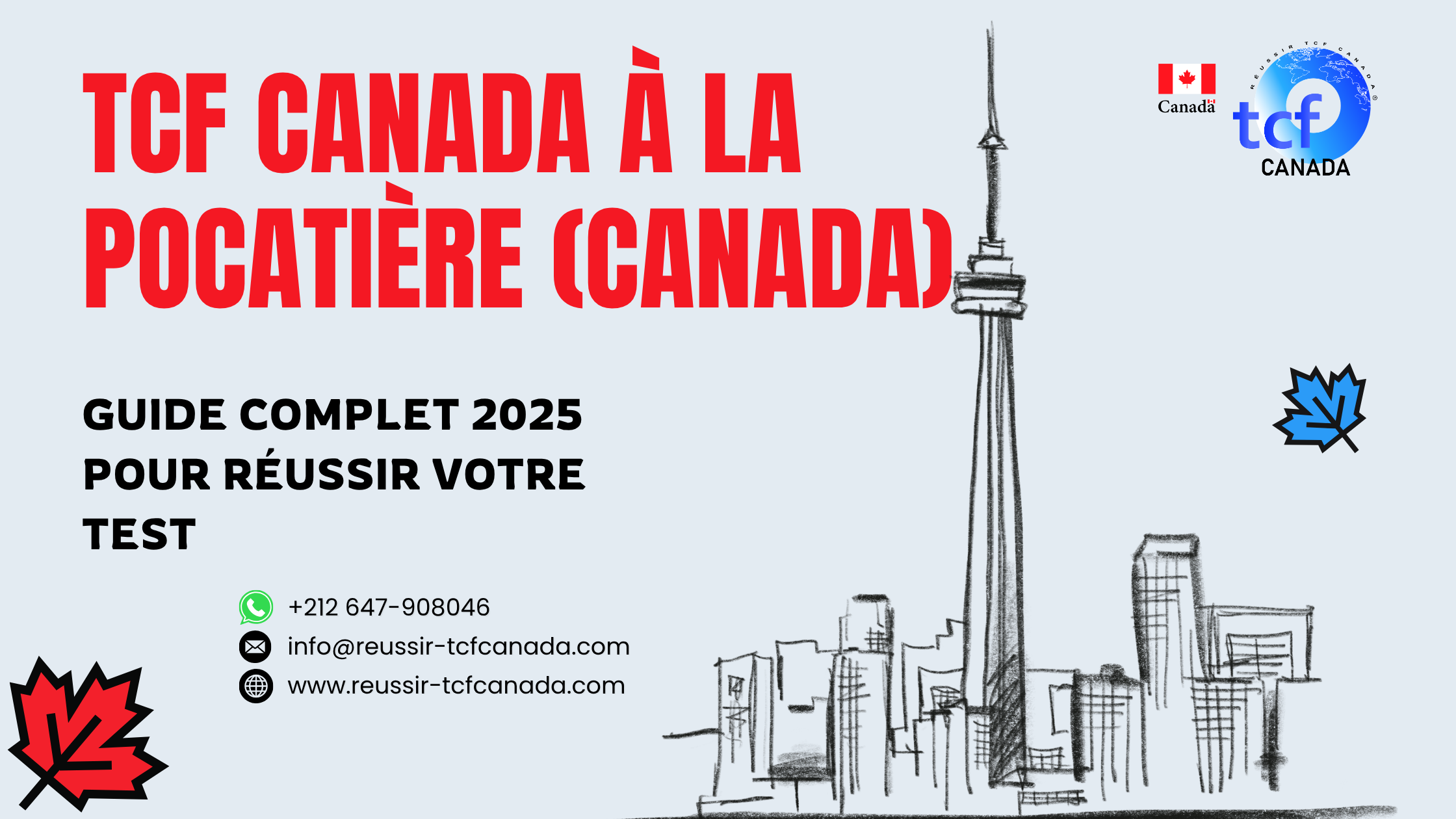 TCF Canada à La Pocatière : centres, préparation, Packs Nabil et conseils pratiques pour réussir votre test en 2025.