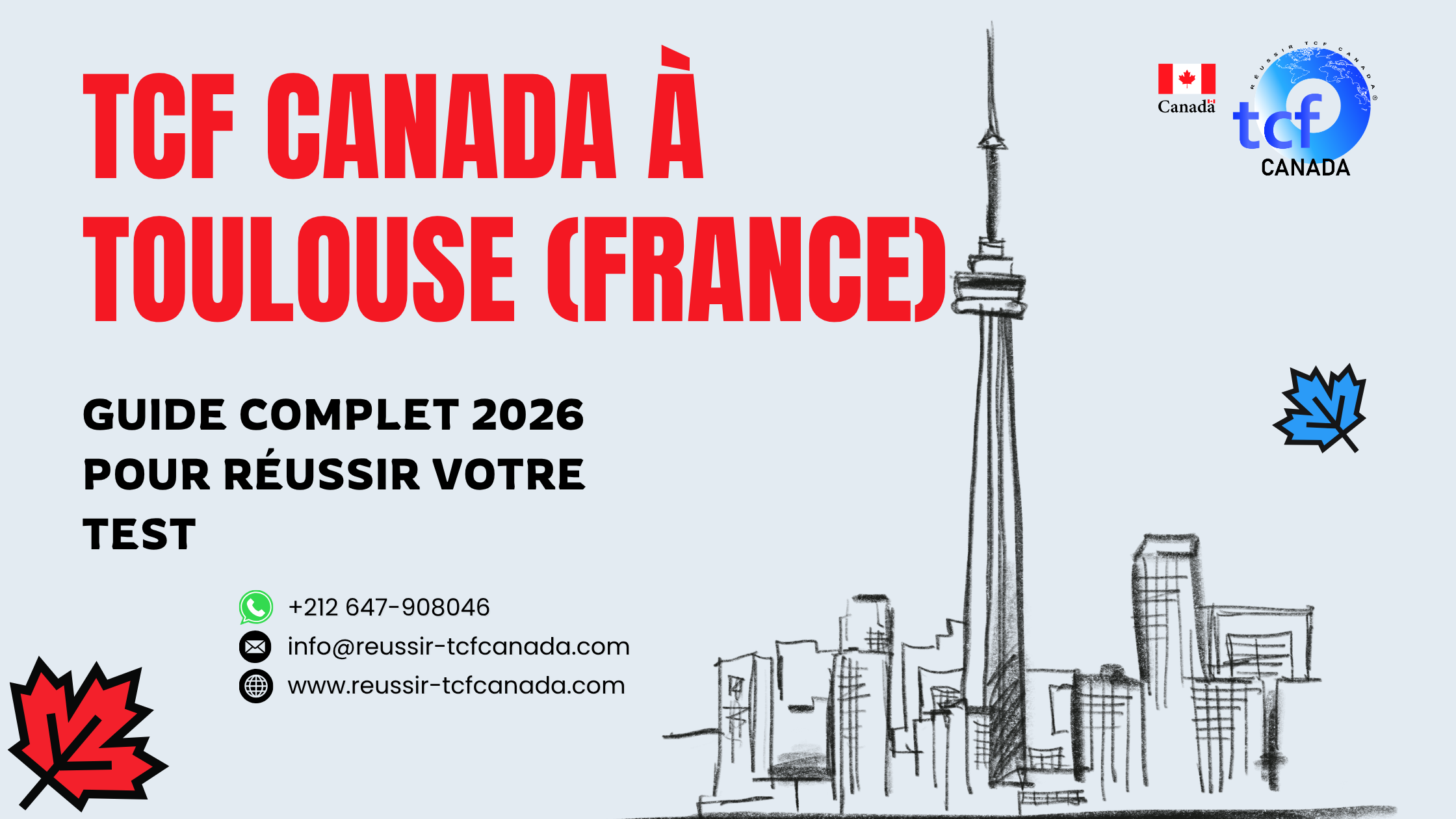 TCF Canada à Toulouse : centres, déroulement, préparation et conseils essentiels pour réussir votre test en 2026.