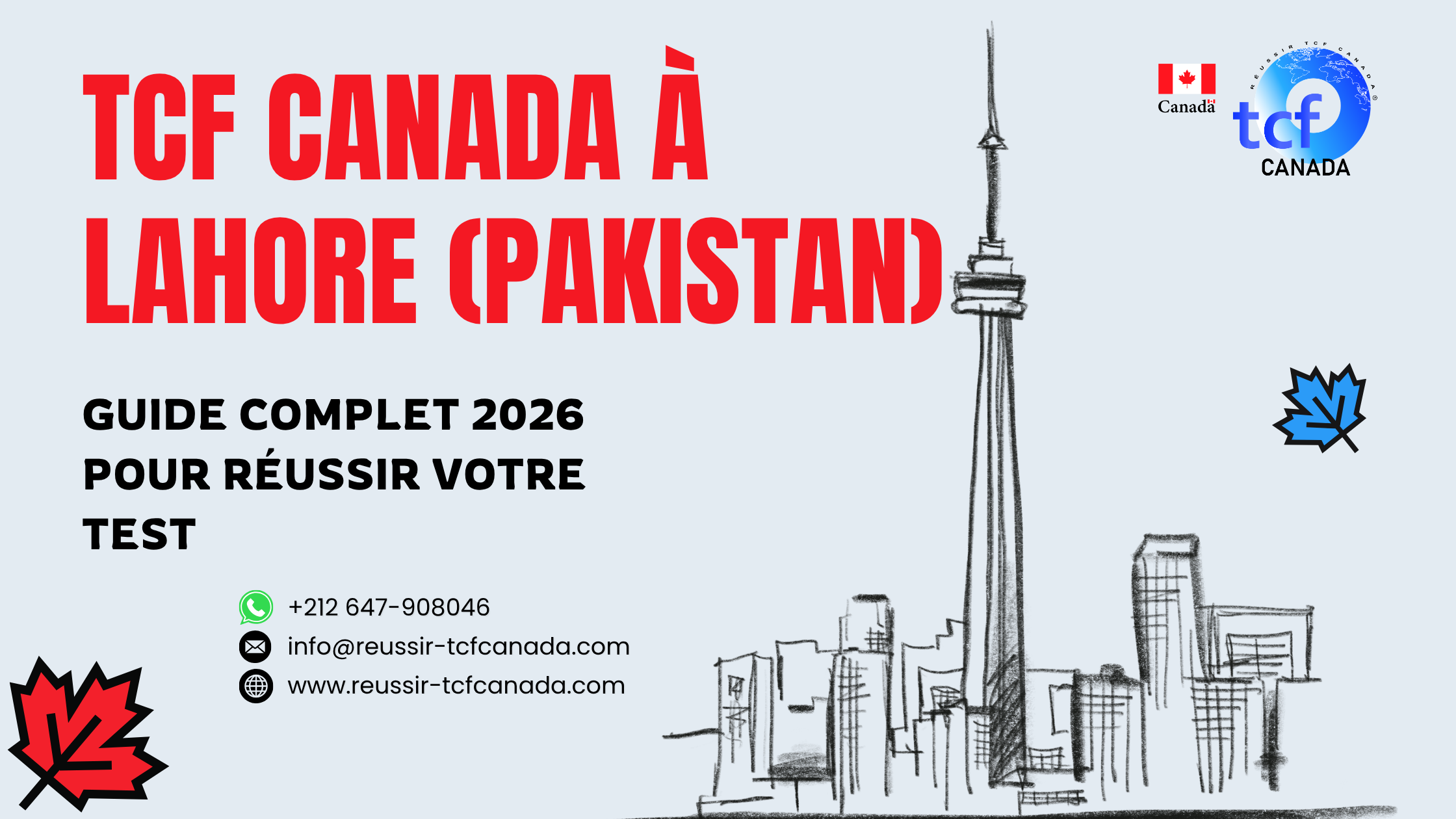 Préparez le TCF Canada à Lahore : centres, conseils, méthodologie et ressources pour réussir votre test 2026.