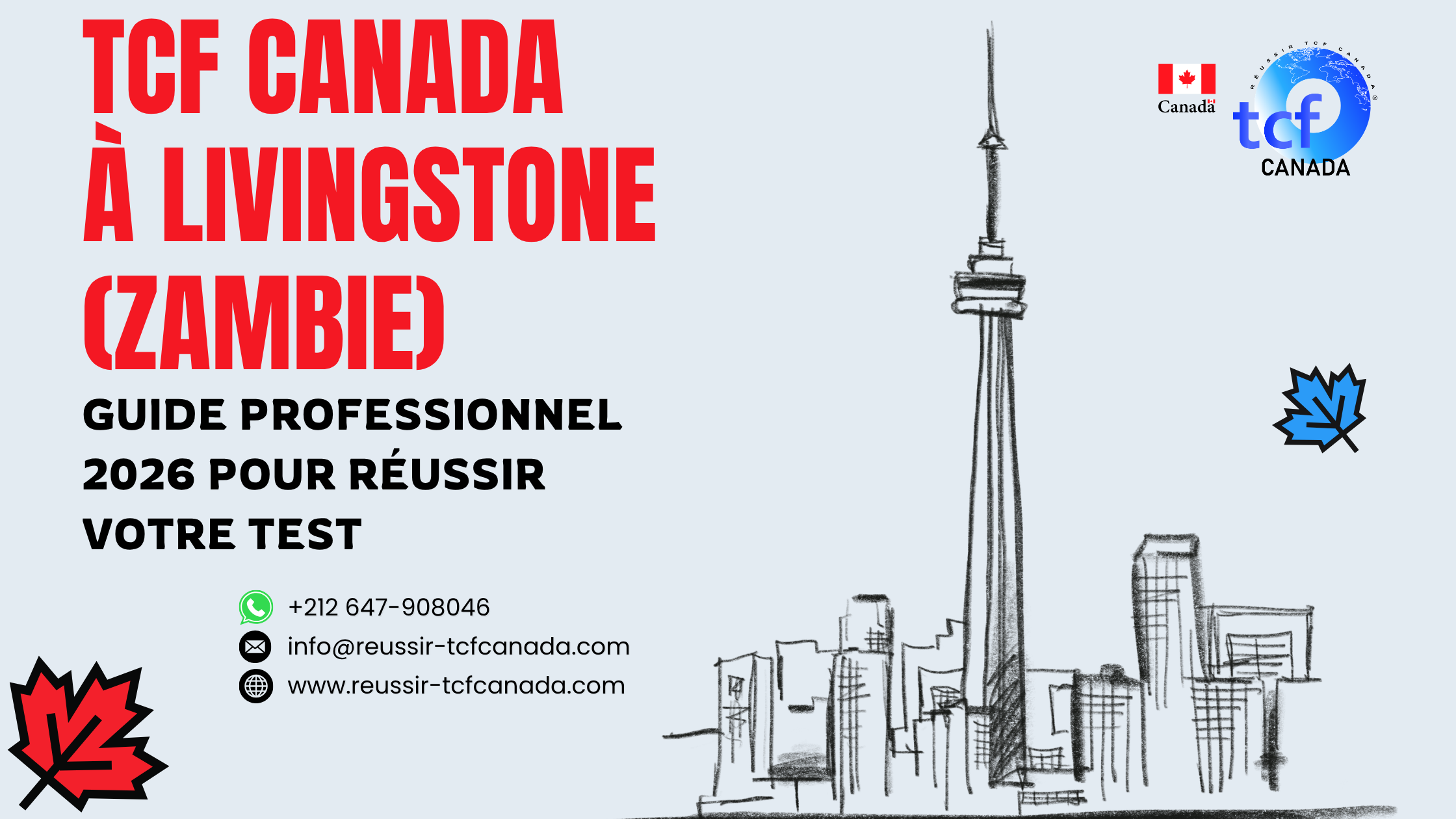 Préparez et réussissez le TCF Canada à Livingstone avec nos conseils, ressources et centres officiels pour une préparation complète.