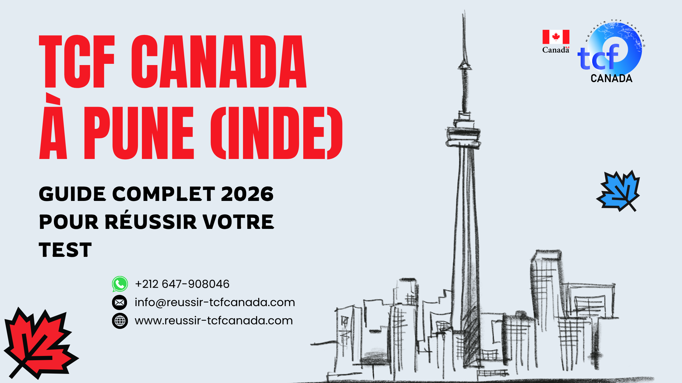 Guide 2026 TCF Canada à Pune : préparation, centres et stratégies pour réussir le test français Canada.