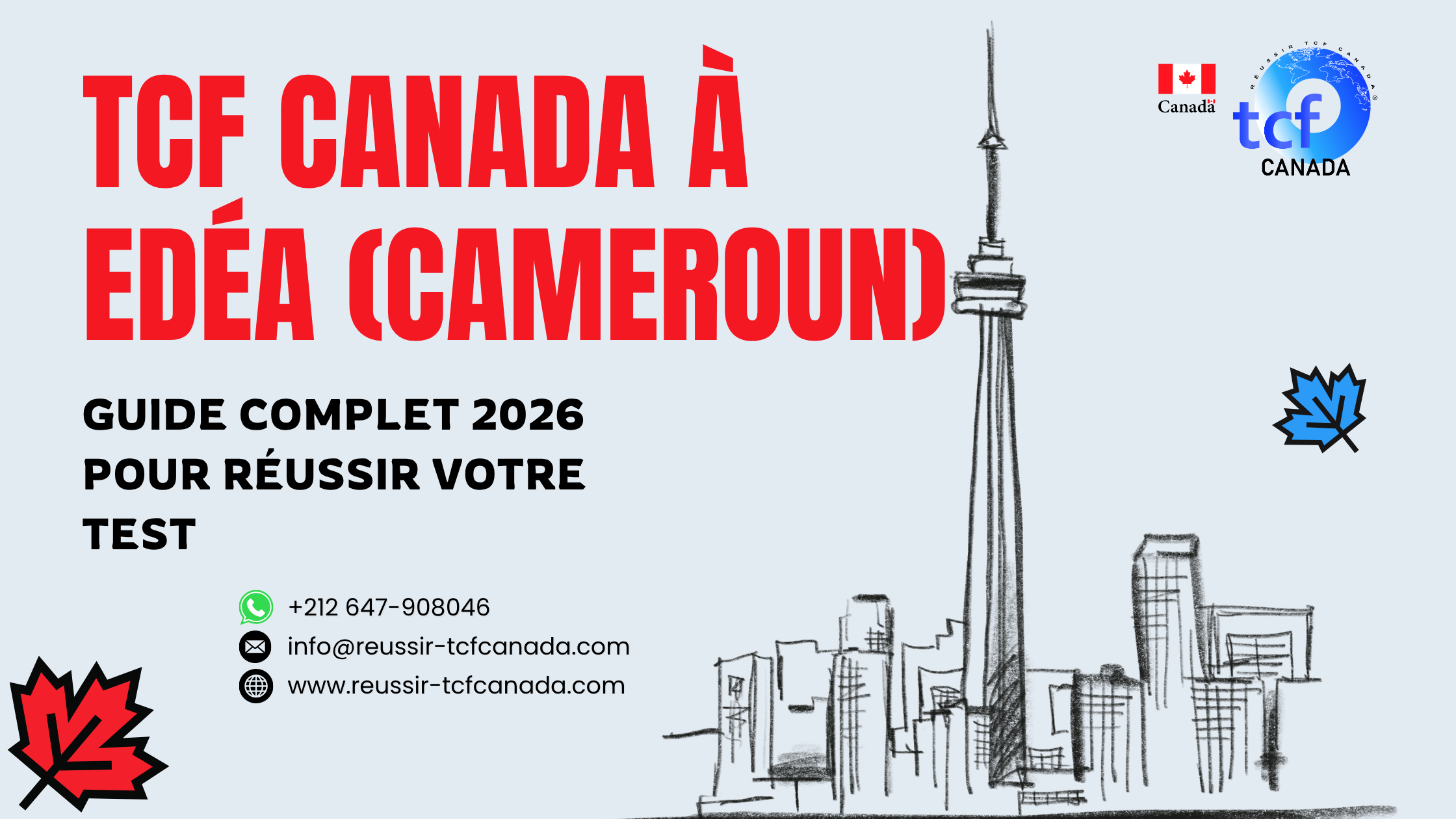 Préparez le TCF Canada à Edéa avec le Pack Nabil. Méthode complète, tests réels et stratégies pour réussir en 2026.