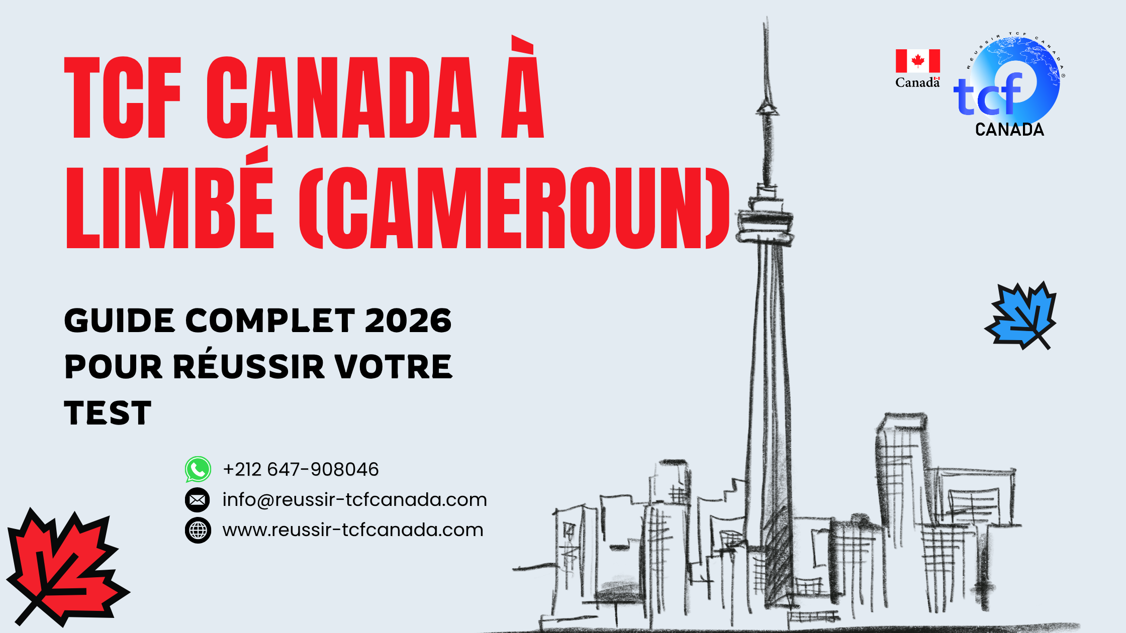 Préparez le TCF Canada depuis Limbé avec le Pack Nabil. Préparation en ligne et méthodes efficaces pour réussir en 2026.