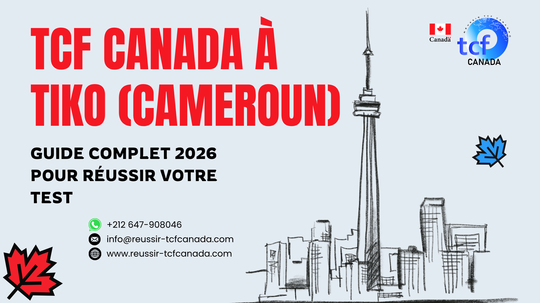 Préparez le TCF Canada à Tiko avec le Pack Nabil. Tests, stratégies et corrections pour réussir en 2026.