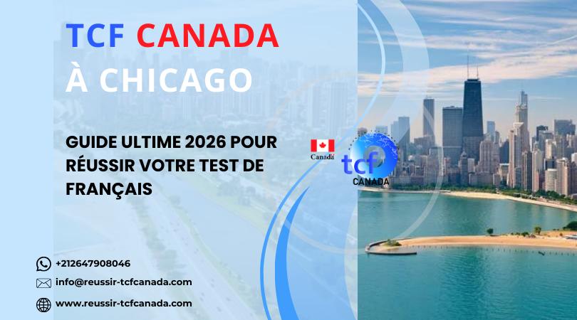 Préparez le TCF Canada à Chicago avec le Pack Nabil. Tests, méthodes et accompagnement pour réussir en 2026.