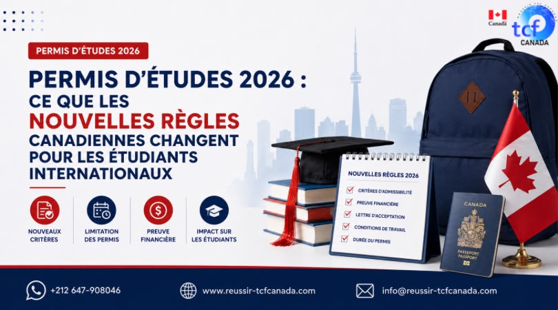 : Découvrez les nouvelles règles du permis d'études au Canada en 2026 : PAL, quotas, maîtrise, doctorat, travail étudiant et conseils pour réussir votre demande.